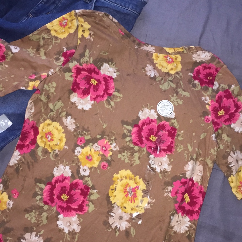 Charter Club Pima Cotton Boatneck Sz S NWT